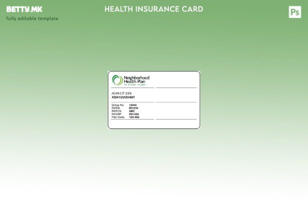 Модерен стил Шаблон за здравствено осигурување на Род Ајленд